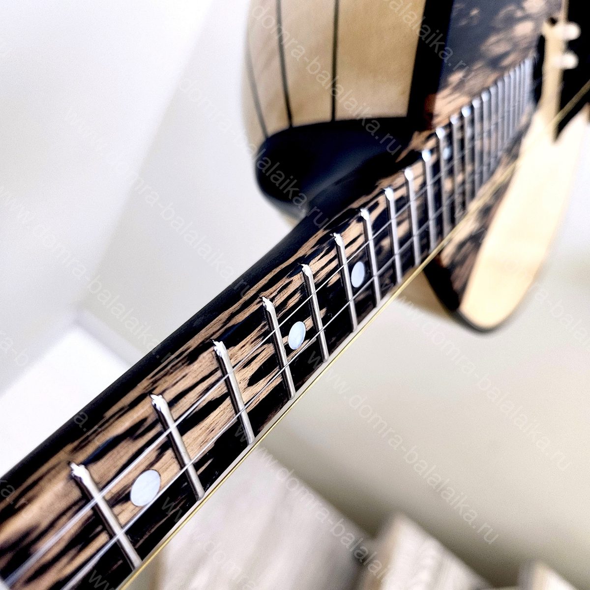 We recently shipped this beauty to far‑off Krasnoyarsk — a snow‑white domra we..., photo 1