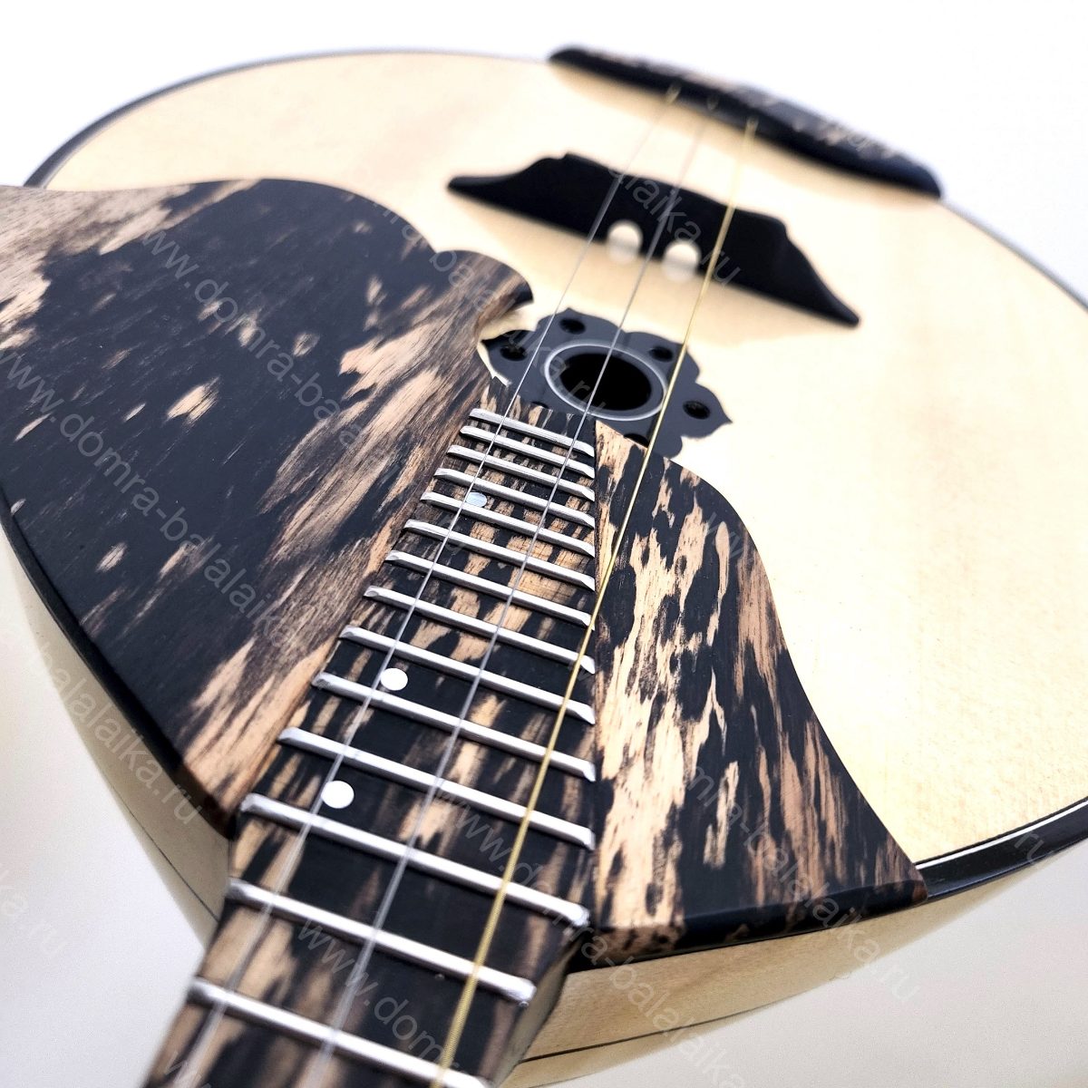 We recently shipped this beauty to far‑off Krasnoyarsk — a snow‑white domra we..., photo 5