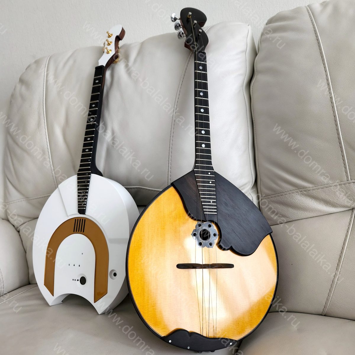 A new concert domra! 🙂😇 The neck is made of African ebony, the fingerboard is e..., photo 6
