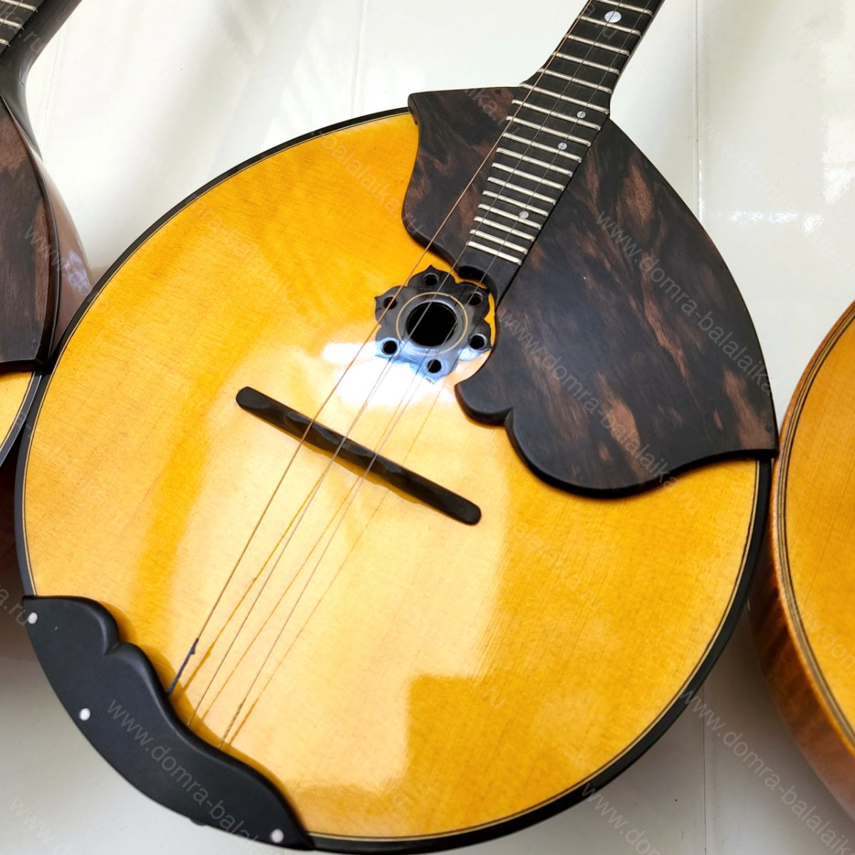 Two concert three‑string domras and one excellent four‑string domra by I. V. Ye..., photo 4