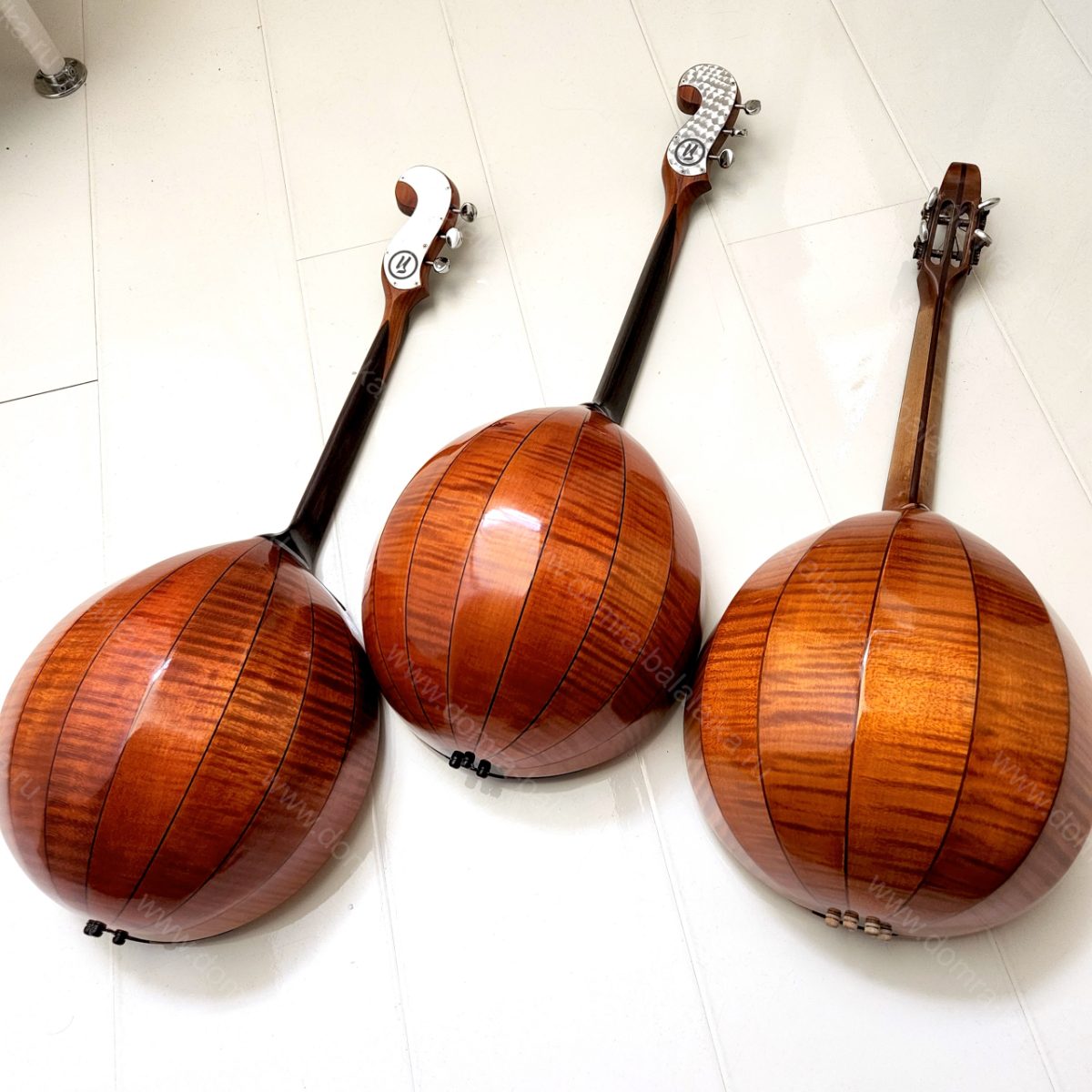 Two concert three‑string domras and one excellent four‑string domra by I. V. Ye..., photo 2