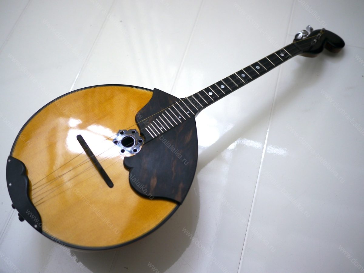 Concert domra. Spruce, figured maple, blackwood/macassar. 😊, photo 7