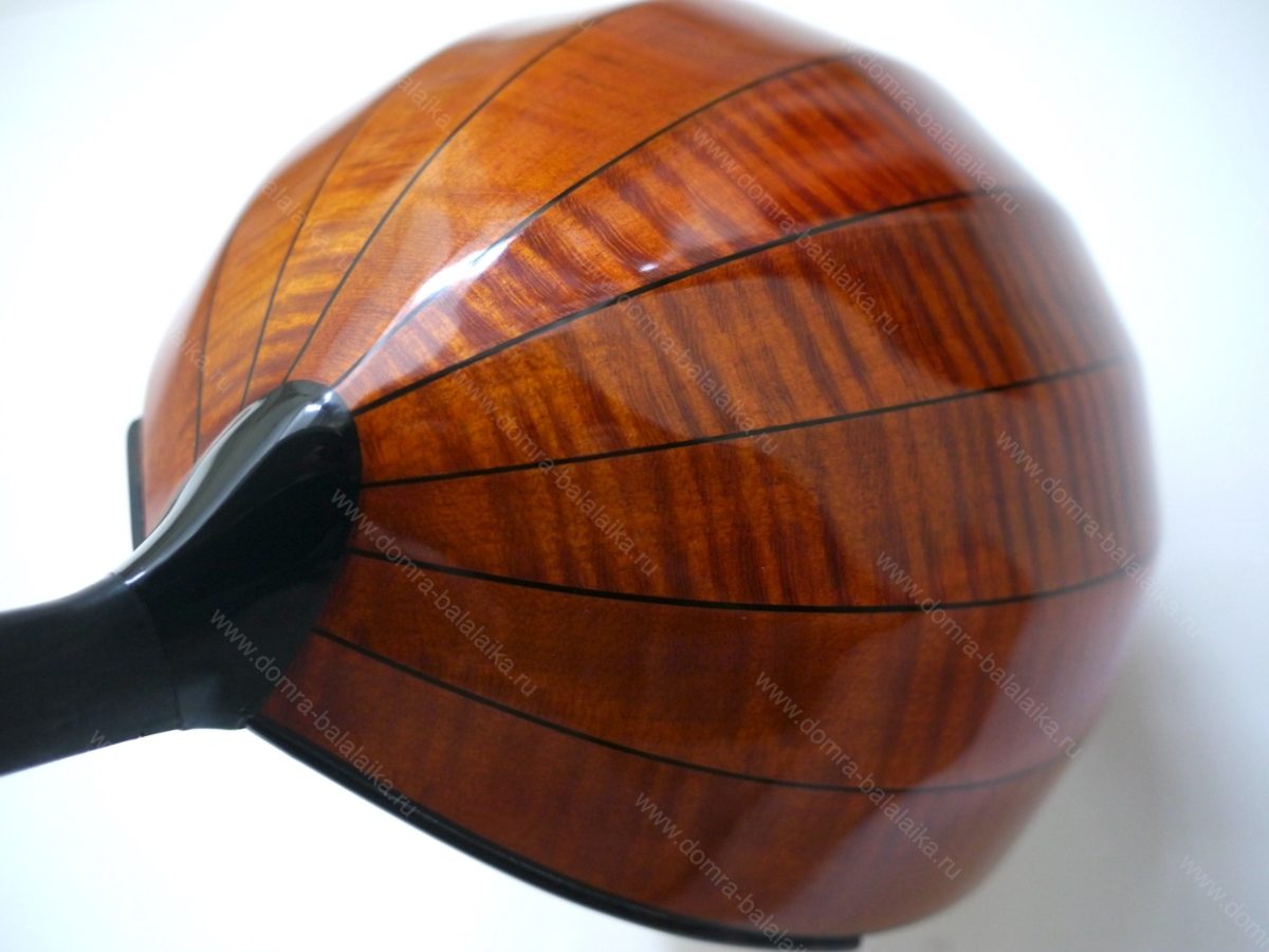 Concert domra. Spruce, figured maple, blackwood/macassar. 😊, photo 1