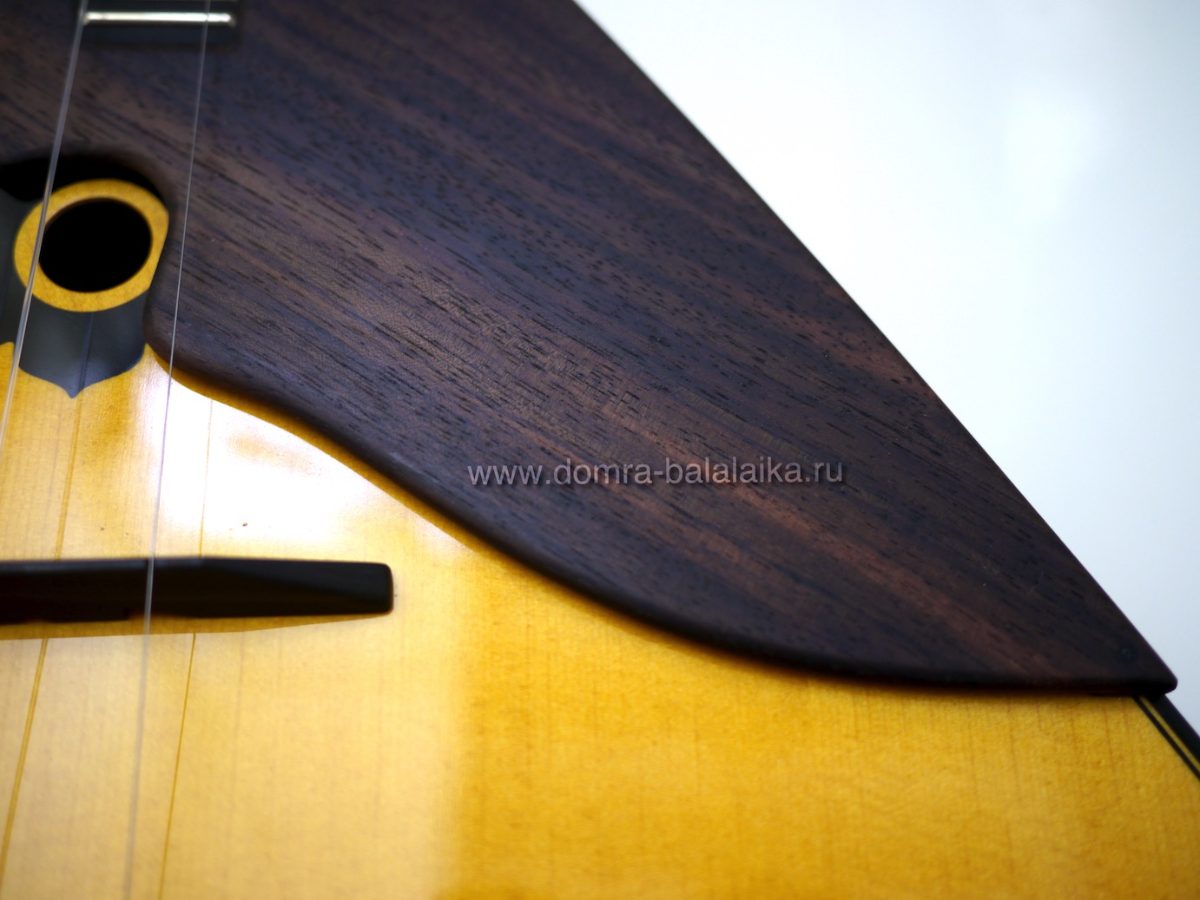 Handcrafted prima balalaika No. 6, concert model, made at A. Tsygankov’s worksh..., photo 4
