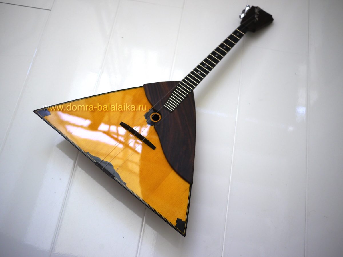 Handcrafted prima balalaika No. 5, concert model, made at A. Tsygankov’s worksh..., photo 5