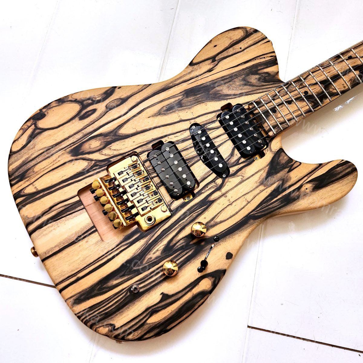 We’ve just finished two Telecaster‑style electric guitars with set necks and Fl..., photo 5